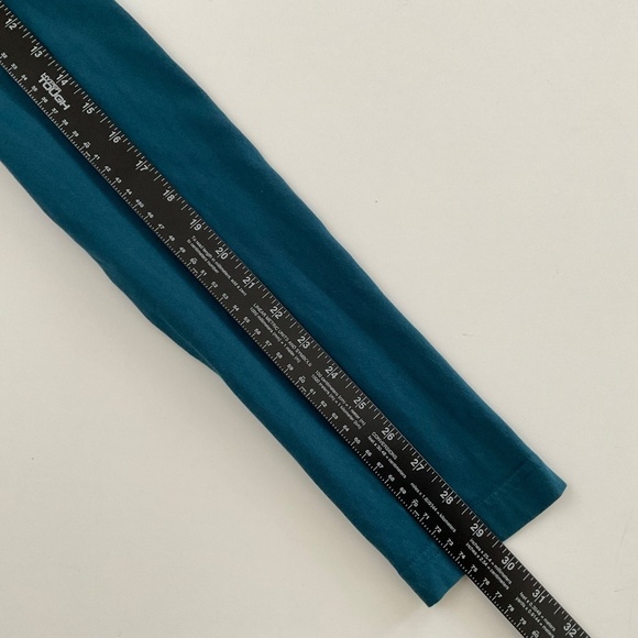 Adidas Men Adiplore T-Shirt Sz L Teal Long Sleeve Cotton Athleisure Streetwear - Picture 6 of 9